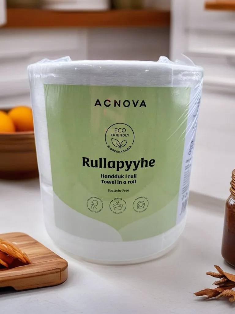 Acnova eco nonwoven wipes — sustainable materials