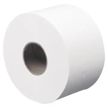 Weißes 1-lagiges Toilettenpapier, 170 m Rolle