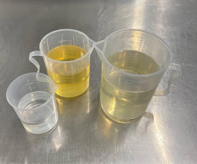 Raw materials and process liquids