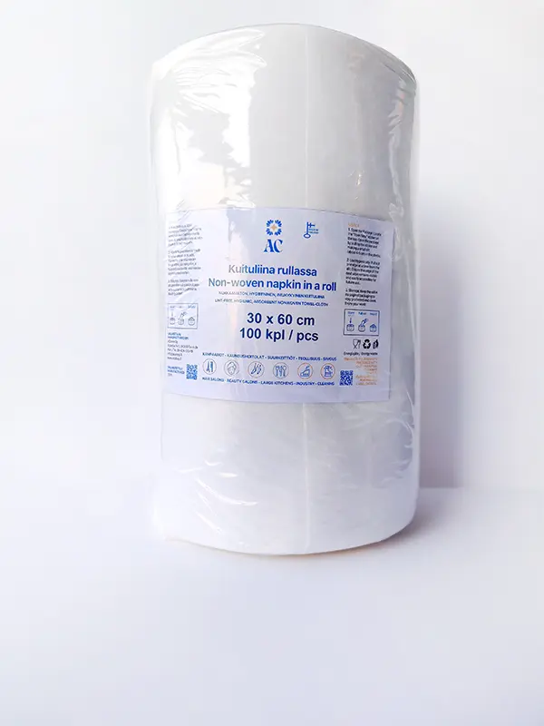 Fiber cloth roll 30 x 60 cm, 100 pcs