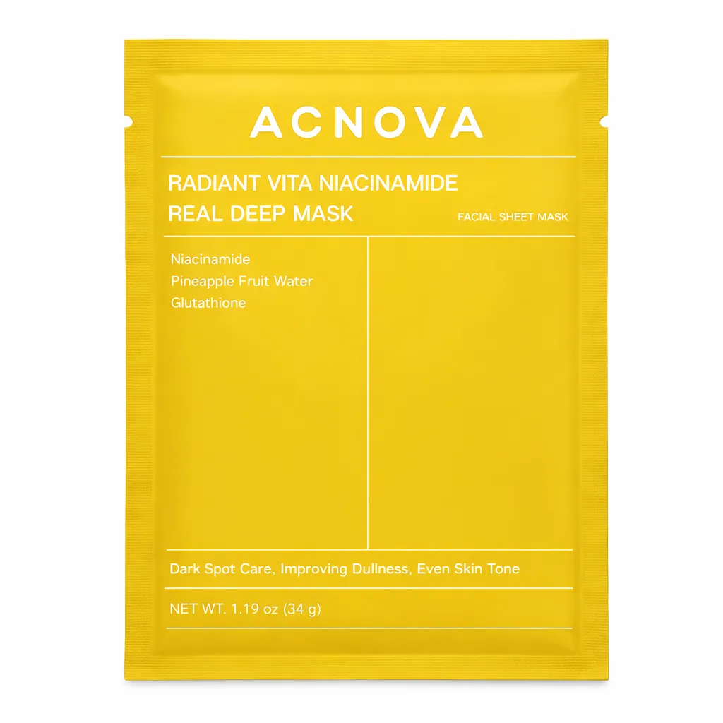 Radiant Vita Niacinamide Real Deep Mask 1 kpl