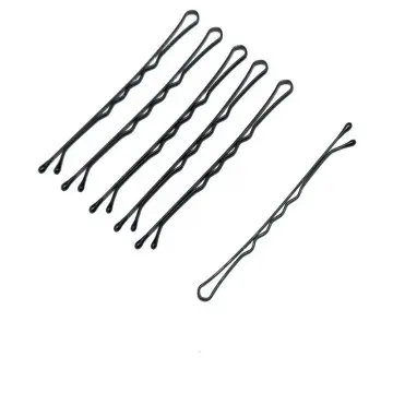 Mustat hiuspinnit 45mm - 20 kpl