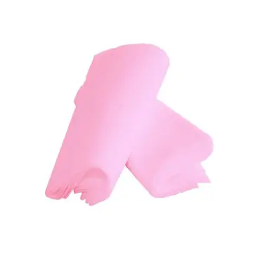 Pinkki kertakäyttölakana 100 x 215 cm, 10 kpl