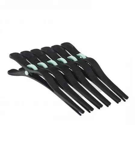 [4010] Mustat hiusklipsit - 70mm 6 kpl.